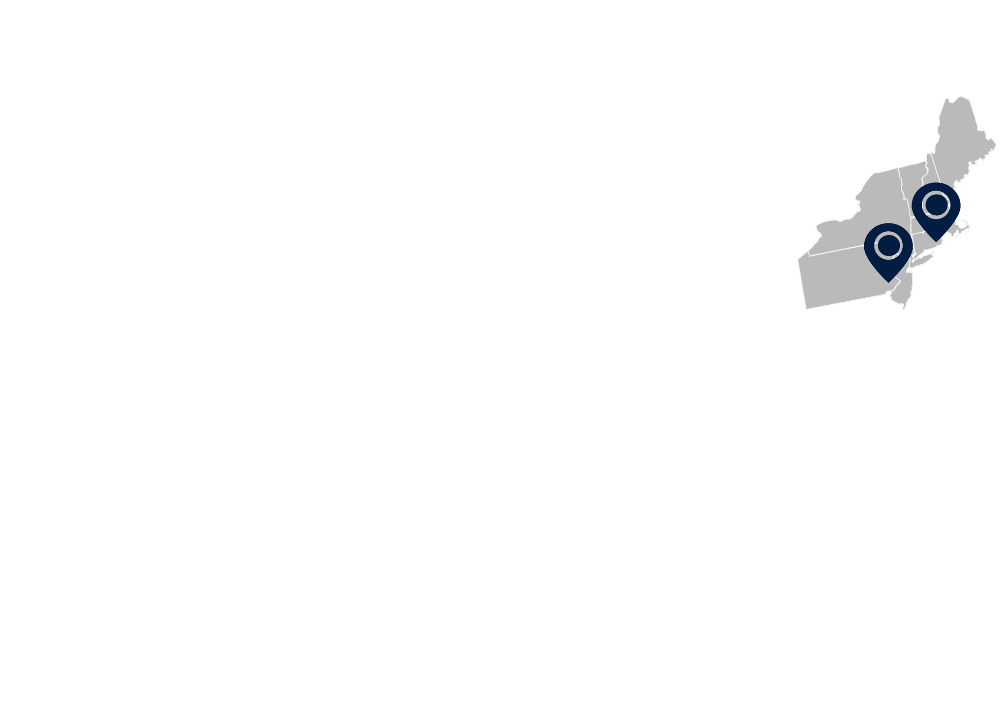 Northeast map image