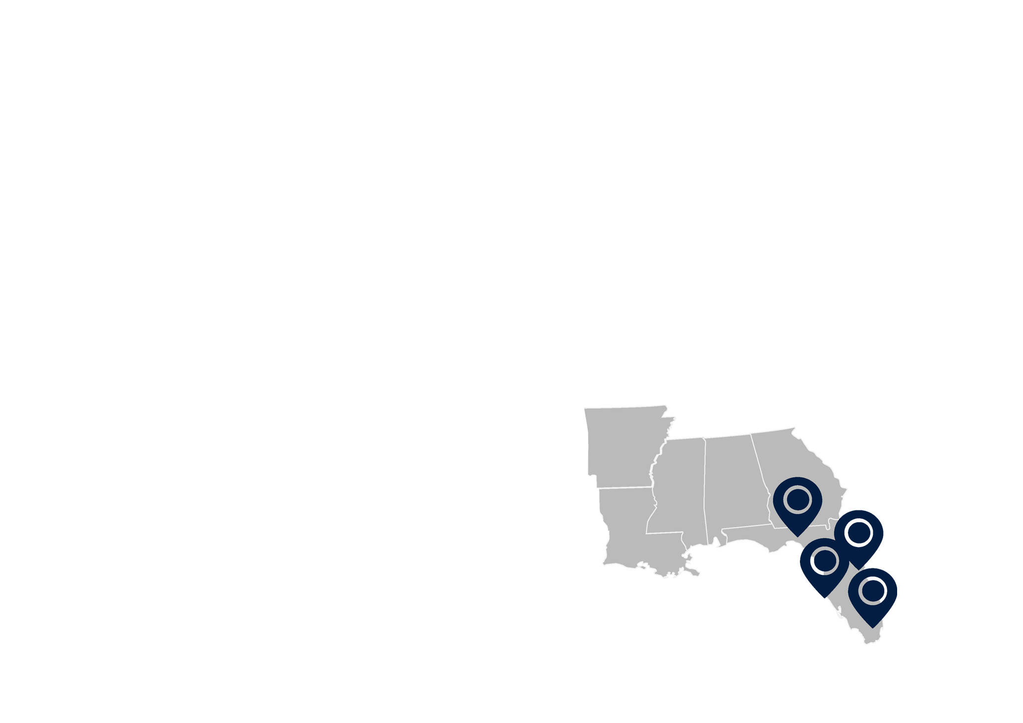South east map image