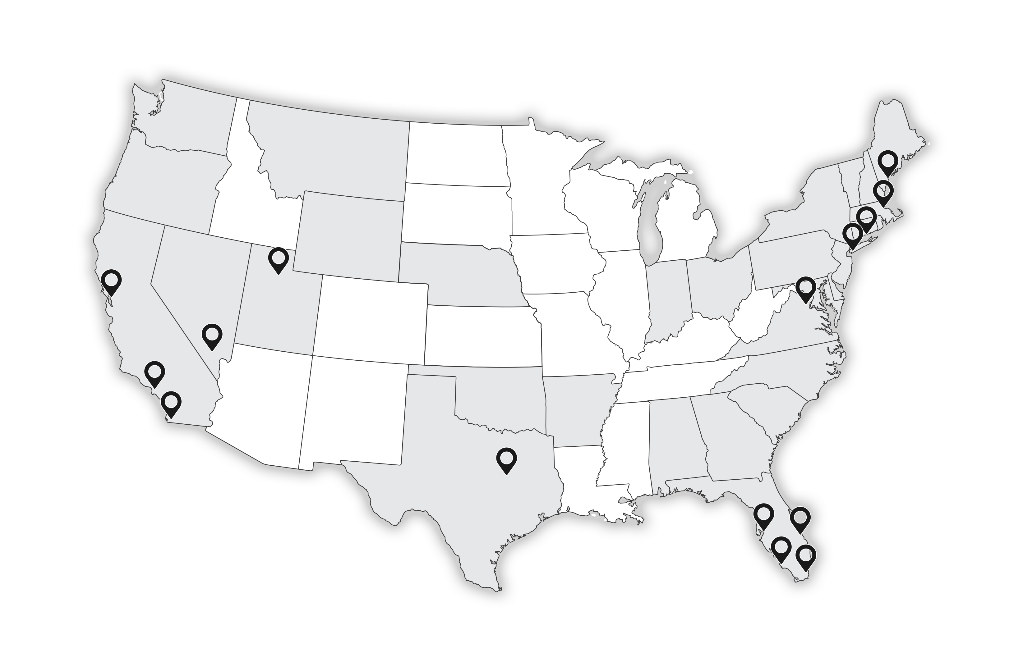 US map